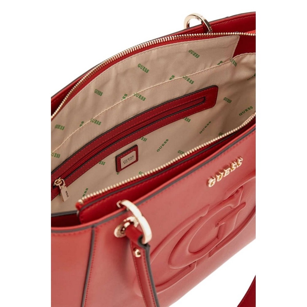 GUESS ECO MIETTA NOEL TOTE ΤΣΑΝΤΑ ΓΥΝΑΙΚΕΙΑ RED