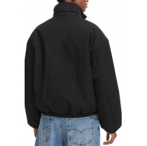 TOMMY JEANS PADDED HIGH NECK JACKET ΜΠΟΥΦΑΝ ΓΥΝΑΙΚΕΙΟ BLACK