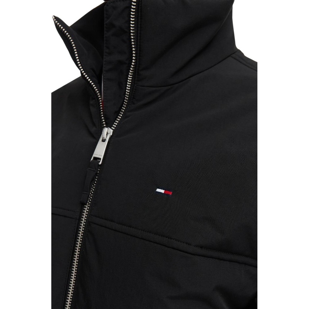 TOMMY JEANS PADDED HIGH NECK JACKET ΜΠΟΥΦΑΝ ΓΥΝΑΙΚΕΙΟ BLACK