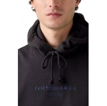 LEVIS® RELAXED GRAPHIC PO ΦΟΥΤΕΡ ΜΠΛΟΥΖΑ ΑΝΔΡΙΚΗ BLACK