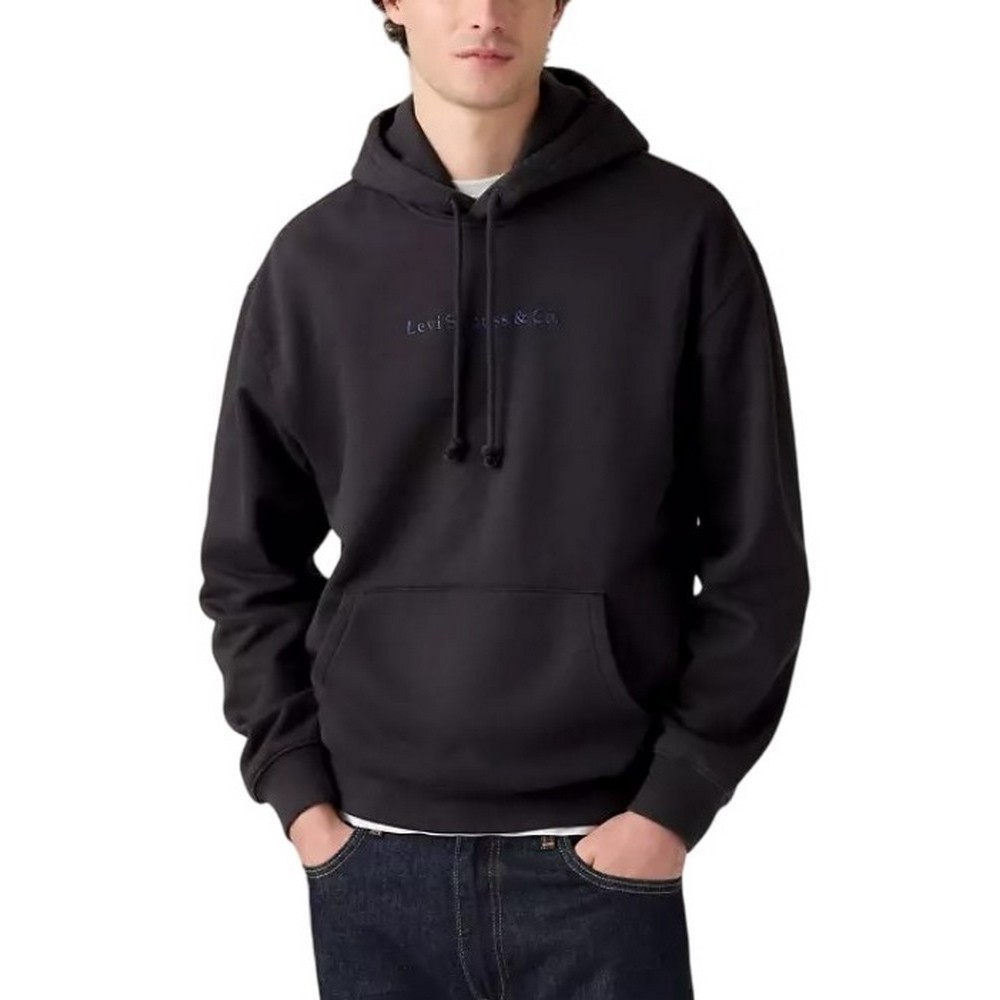 LEVIS® RELAXED GRAPHIC PO ΦΟΥΤΕΡ ΜΠΛΟΥΖΑ ΑΝΔΡΙΚΗ BLACK