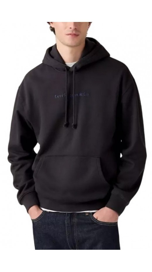 LEVIS® RELAXED GRAPHIC PO ΦΟΥΤΕΡ ΜΠΛΟΥΖΑ ΑΝΔΡΙΚΗ BLACK