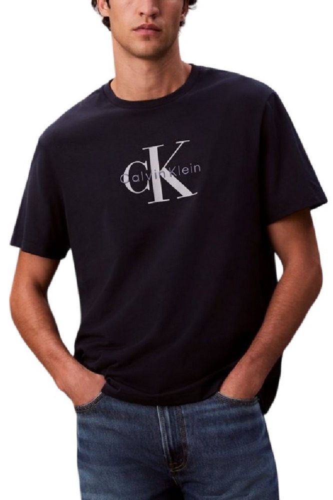 CALVIN KLEIN JEANS HERO MONOLOGO TEE T-SHIRT ΑΝΔΡΙΚΟ NAVY