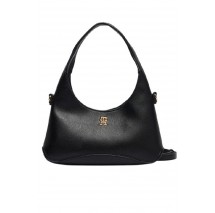 TOMMY HILFIGER EVERYDAY MINI HOBO ΤΣΑΝΤΑ ΓΥΝΑΙΚΕΙΑ BLACK