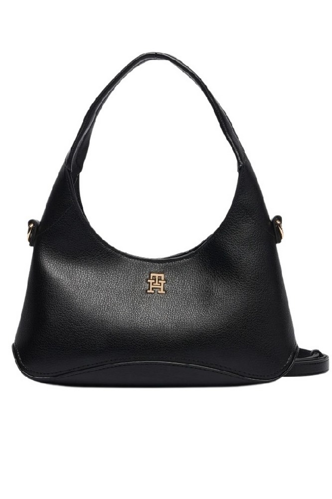 TOMMY HILFIGER EVERYDAY MINI HOBO ΤΣΑΝΤΑ ΓΥΝΑΙΚΕΙΑ BLACK