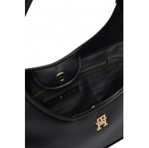 TOMMY HILFIGER EVERYDAY MINI HOBO ΤΣΑΝΤΑ ΓΥΝΑΙΚΕΙΑ BLACK