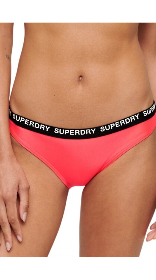 SUPERDRY ELASTIC CLASSIC BIKINI BOTTOMS ΜΑΓΙΟ ΓΥΝΑΙΚΕΙΟ PINK