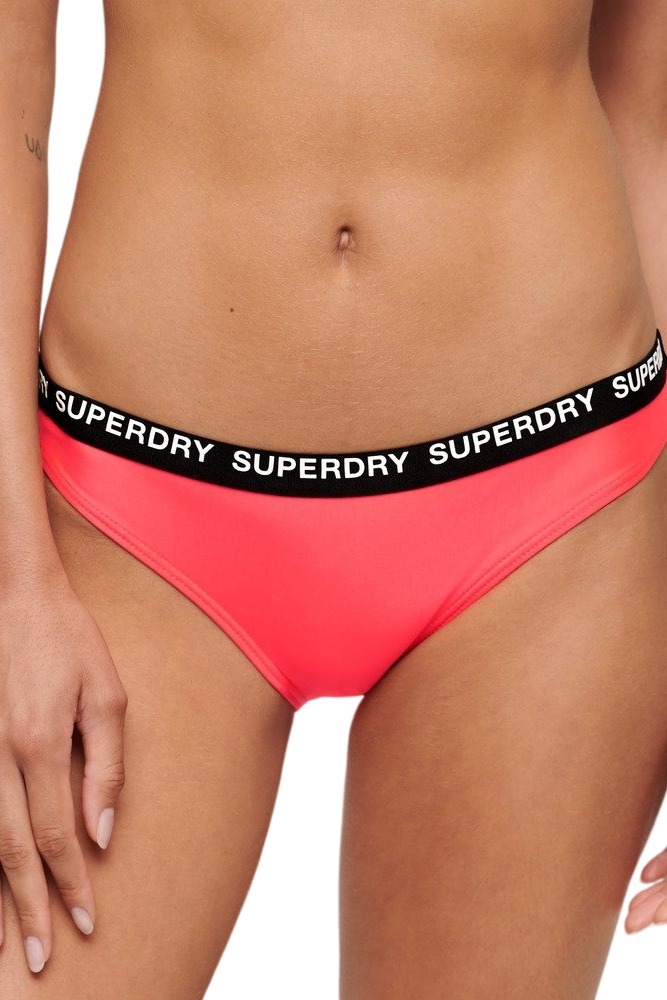 SUPERDRY ELASTIC CLASSIC BIKINI BOTTOMS ΜΑΓΙΟ ΓΥΝΑΙΚΕΙΟ PINK