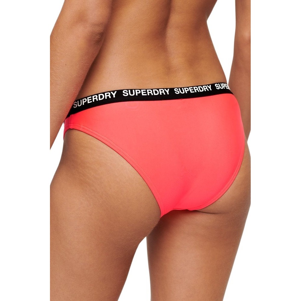 SUPERDRY ELASTIC CLASSIC BIKINI BOTTOMS ΜΑΓΙΟ ΓΥΝΑΙΚΕΙΟ PINK