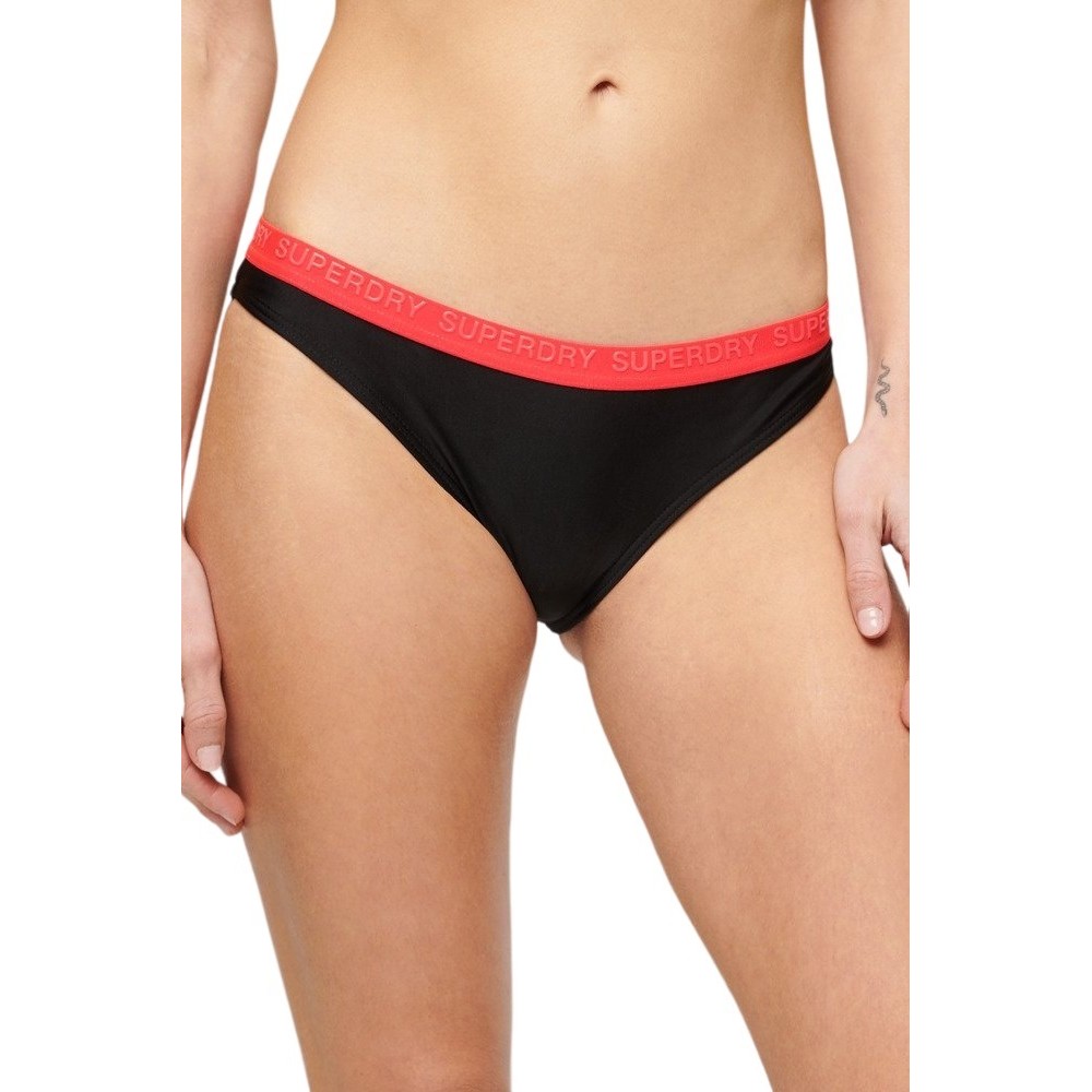 SUPERDRY ELASTIC CLASSIC BIKINI BOTTOMS ΜΑΓΙΟ ΓΥΝΑΙΚΕΙΟ BLACK