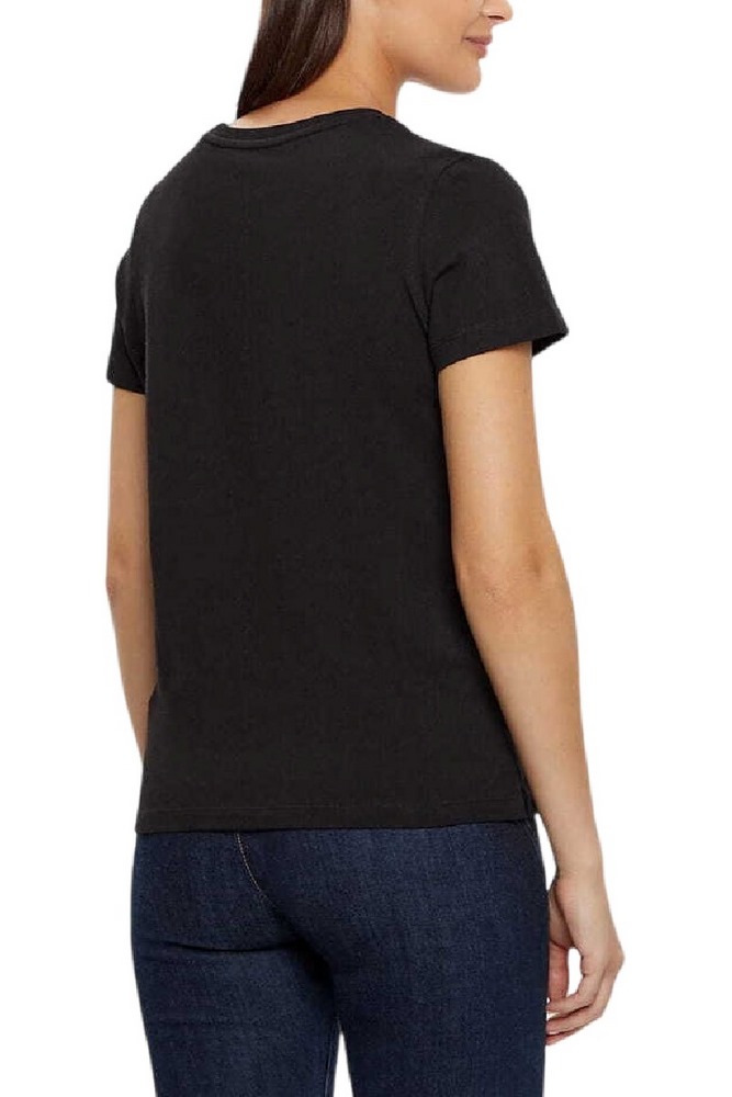 GUESS SS CN PYTHON LOGO TEE T-SHIRT ΜΠΛΟΥΖΑ ΓΥΝΑΙΚΕΙΑ BLACK