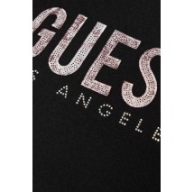 GUESS SS CN PYTHON LOGO TEE T-SHIRT ΜΠΛΟΥΖΑ ΓΥΝΑΙΚΕΙΑ BLACK