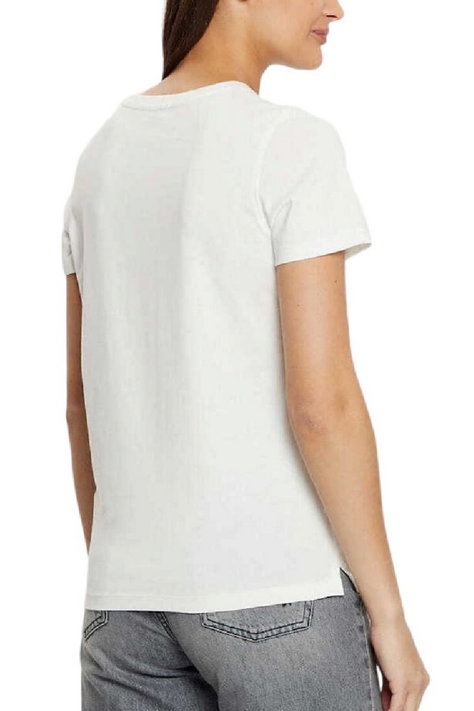 GUESS SS CN PYTHON LOGO TEE T-SHIRT ΜΠΛΟΥΖΑ ΓΥΝΑΙΚΕΙΑ OFF WHITE