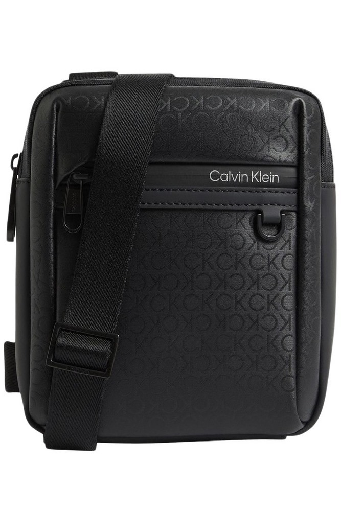 CALVIN KLEIN JEANS DAILY TECH CONV REPORTER S MONO ΤΣΑΝΤΑ ΑΝΔΡΙΚΗ BLACK