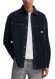 TOMMY JEANS RLX WASHED CORD SHIRT EXT ΠΟΥΚΑΜΙΣΟ ΑΝΔΡΙΚΟ DARK NAVY