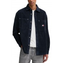 TOMMY JEANS RLX WASHED CORD SHIRT EXT ΠΟΥΚΑΜΙΣΟ ΑΝΔΡΙΚΟ DARK NAVY