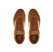 TOMMY HILFIGER VINTAGE LOW RUNNER SUEDE ΠΑΠΟΥΤΣΙ ΓΥΝΑΙΚΕΙΟ CARAMEL