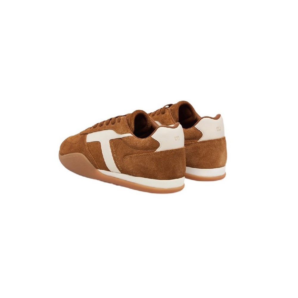 TOMMY HILFIGER VINTAGE LOW RUNNER SUEDE ΠΑΠΟΥΤΣΙ ΓΥΝΑΙΚΕΙΟ CARAMEL