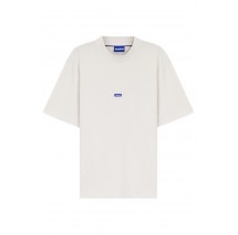 HUGO BOSS JERSEY NIEROS T-SHIRT ΜΠΛΟΥΖΑ ΑΝΔΡΙΚΗ OFF WHITE