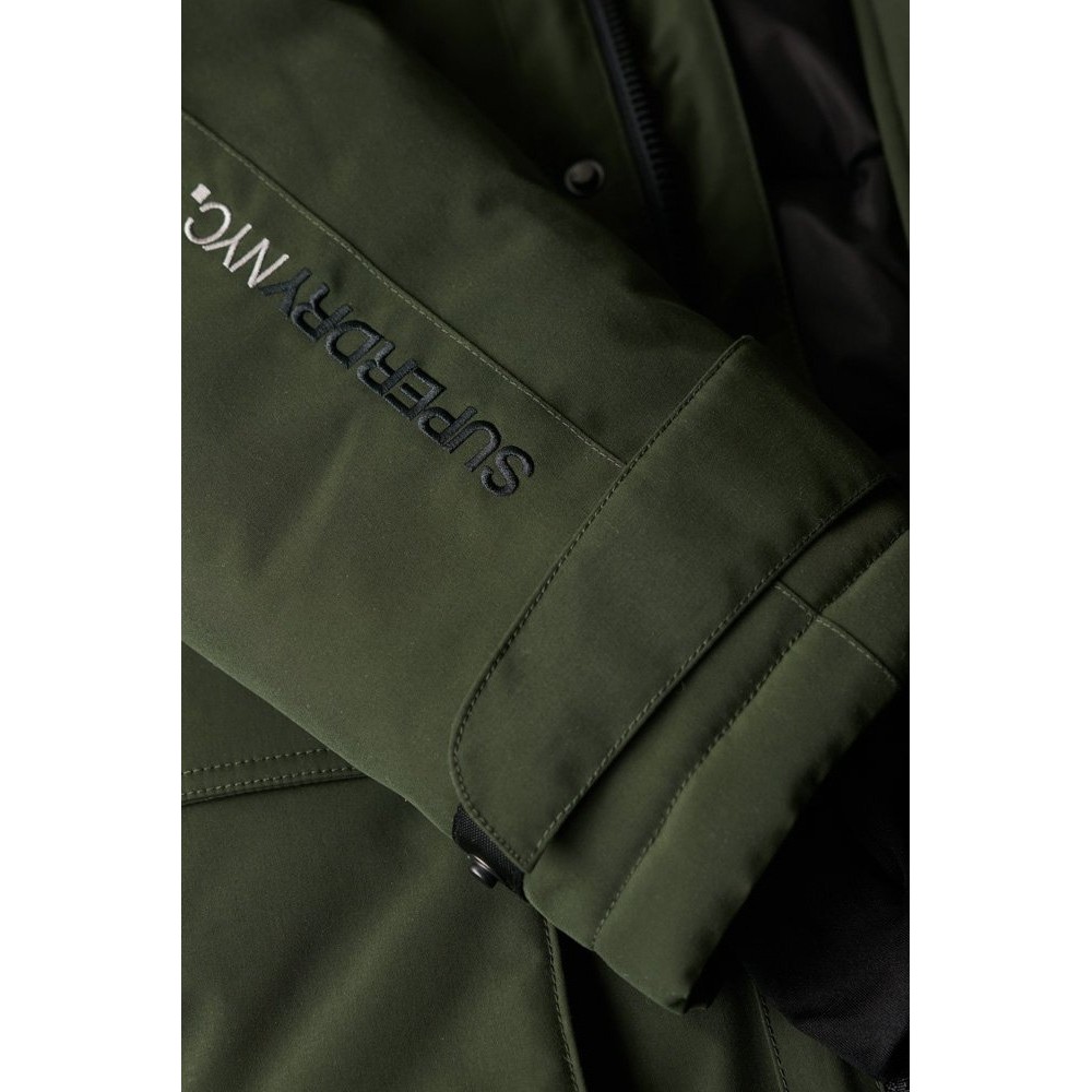 SUPERDRY CITY PADDED PARKA JACKET ΜΠΟΥΦΑΝ ΑΝΔΡΙΚΟ OLIVE