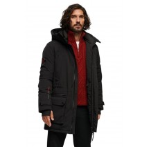 SUPERDRY CITY PADDED PARKA JACKET ΜΠΟΥΦΑΝ ΑΝΔΡΙΚΟ BLACK