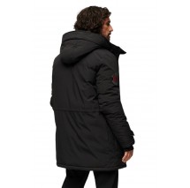 SUPERDRY CITY PADDED PARKA JACKET ΜΠΟΥΦΑΝ ΑΝΔΡΙΚΟ BLACK