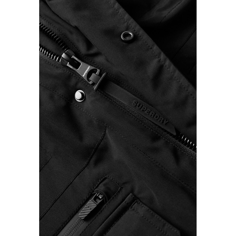 SUPERDRY CITY PADDED PARKA JACKET ΜΠΟΥΦΑΝ ΑΝΔΡΙΚΟ BLACK