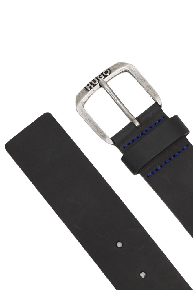 HUGO BOSS CASUAL BELTS BERKER SZ40 ΖΩΝΗ ΑΝΔΡΙΚΗ BLACK