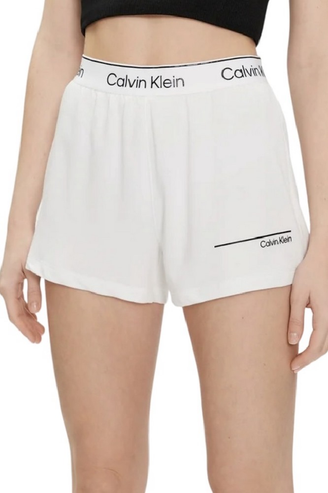 CALVIN KLEIN RELAXED SHORT ΣΟΡΤΣ ΓΥΝΑΙΚΕΙΟ WHITE