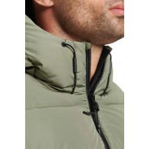 ΜΠΟΥΦΑΝ HOODED SPORTS PUFFER ΑΝΔΡΙΚΟ SUPERDRY KHAKI