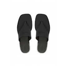 CALVIN KLEIN JELLY SANDAL THONG MAT TRAN TPU ΠΑΝΤΟΦΛΑ ΓΥΝΑΙΚΕΙΑ BLACK