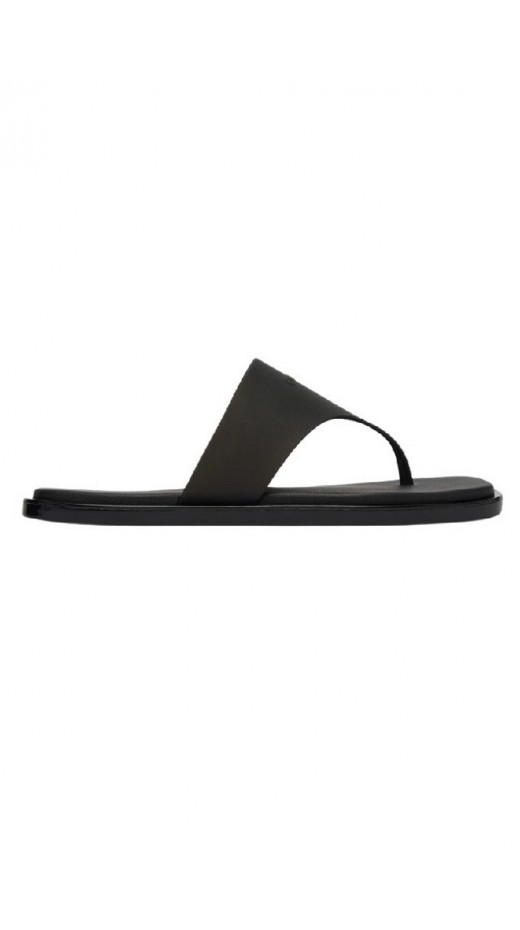 CALVIN KLEIN JELLY SANDAL THONG MAT TRAN TPU ΠΑΝΤΟΦΛΑ ΓΥΝΑΙΚΕΙΑ BLACK