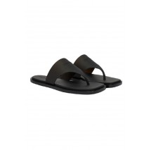 CALVIN KLEIN JELLY SANDAL THONG MAT TRAN TPU ΠΑΝΤΟΦΛΑ ΓΥΝΑΙΚΕΙΑ BLACK