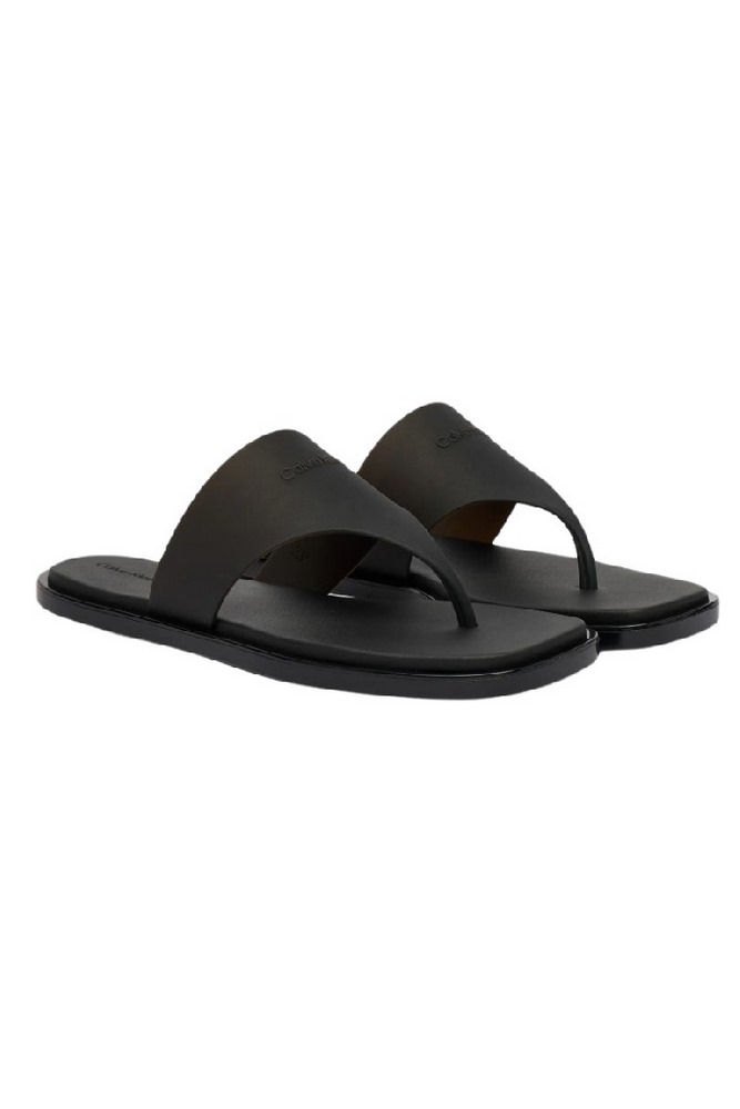 CALVIN KLEIN JELLY SANDAL THONG MAT TRAN TPU ΠΑΝΤΟΦΛΑ ΓΥΝΑΙΚΕΙΑ BLACK
