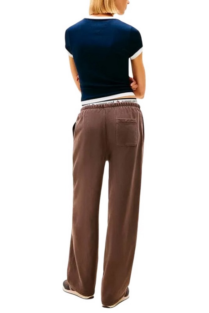 TOMMY JEANS SLIM SH BADGE RIB EXT T-SHIRT ΜΠΛΟΥΖΑ ΓΥΝΑΙΚΕΙΑ DARK NAVY