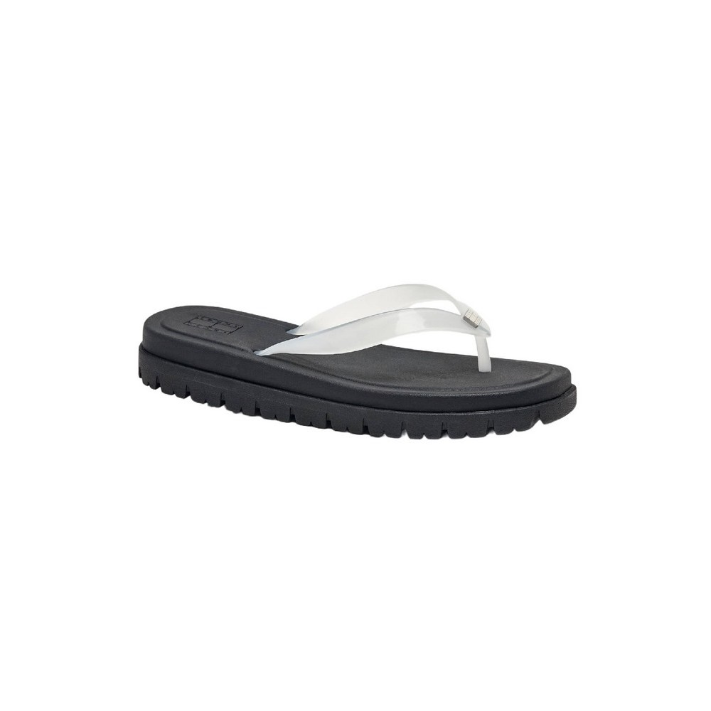 TOMMY JEANS  CLEATED JELLY SUMMER SANDAL ΠΑΝΤΟΦΛΑ ΓΥΝΑΙΚΕΙΑ ECRU