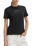 CALVIN KLEIN JEANS MULTI LOGO CLASSIC T-SHIRT ΜΠΛΟΥΖΑ ΓΥΝΑΙΚΕΙΑ BLACK