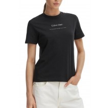 CALVIN KLEIN JEANS MULTI LOGO CLASSIC T-SHIRT ΜΠΛΟΥΖΑ ΓΥΝΑΙΚΕΙΑ BLACK