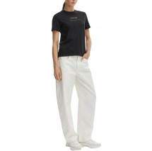 CALVIN KLEIN JEANS MULTI LOGO CLASSIC T-SHIRT ΜΠΛΟΥΖΑ ΓΥΝΑΙΚΕΙΑ BLACK