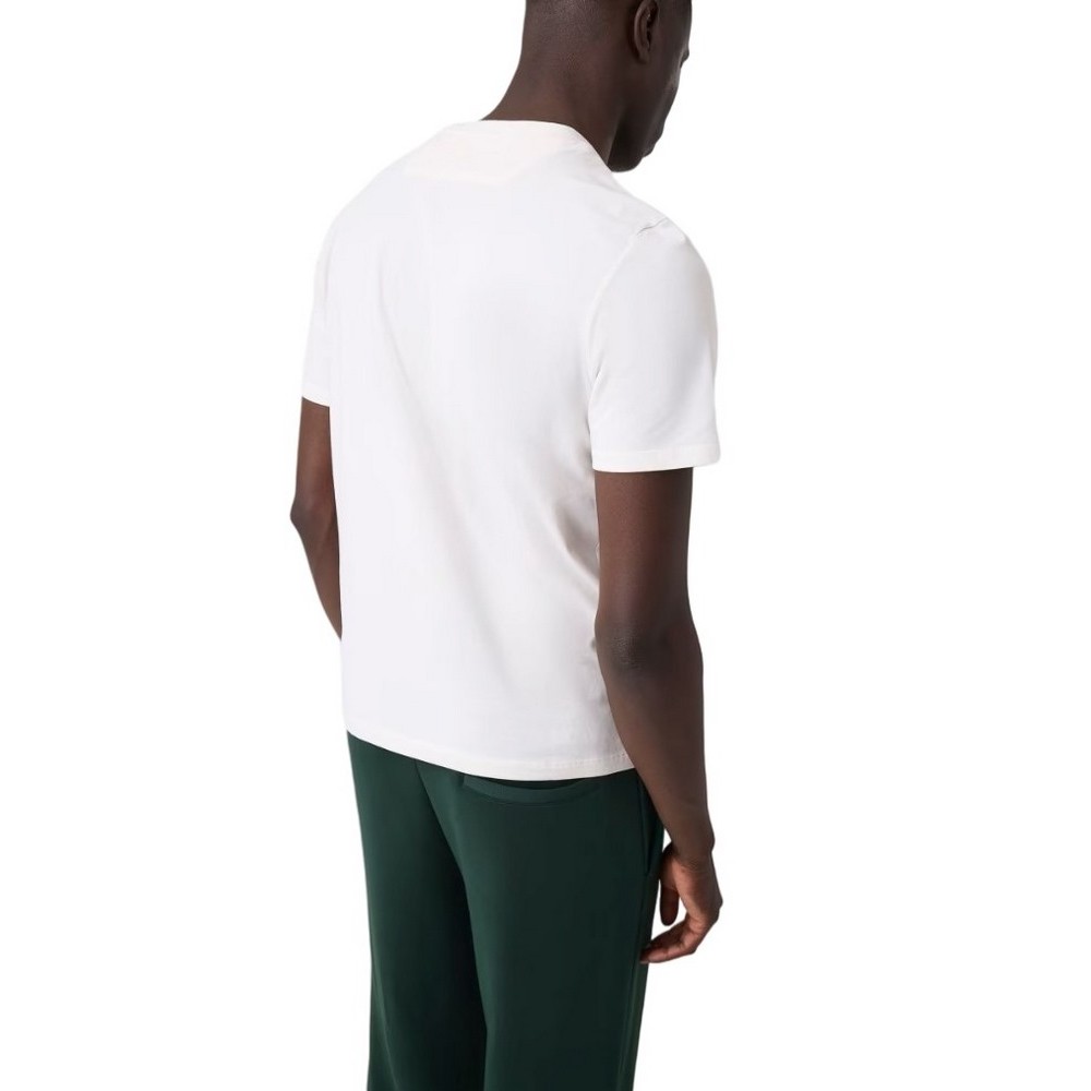 GUESS STAN CN T-SHIRT ΜΠΛΟΥΖΑ ΑΝΔΡΙΚΗ OFF WHITE