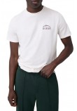 GUESS STAN CN T-SHIRT ΜΠΛΟΥΖΑ ΑΝΔΡΙΚΗ OFF WHITE