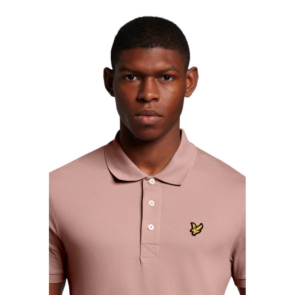 LYLE & SCOTT ESSENTIALS PLAIN POLO T-SHIRT ΜΠΛΟΥΖΑ ΑΝΔΡΙΚΗ COFFEE