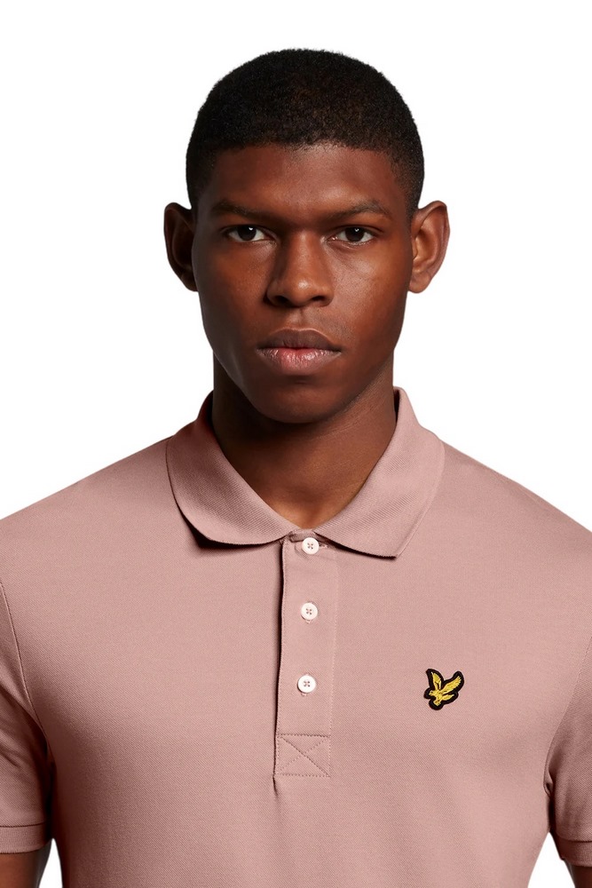 LYLE & SCOTT ESSENTIALS PLAIN POLO SHIRT ΜΠΛΟΥΖΑ ΑΝΔΡΙΚΗ COFFEE