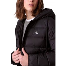 CALVIN KLEIN JEANS LIGHTWEIGHT LOGO PUFFER ΜΠΟΥΦΑΝ ΓΥΝΑΙΚΕΙΟ BLACK