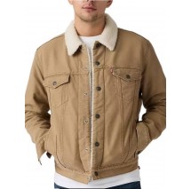 LEVIS TYPE 3 SHERPA TRUCKER JACKET ΜΠΟΥΦΑΝ ΑΝΔΡΙΚΟ BROWN