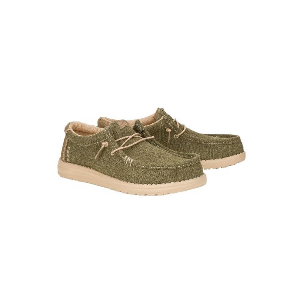 HEY DUDE WALLY CORN TWI11 ΠΑΠΟΥΤΣΙ ΑΝΔΡΙΚΟ OLIVE