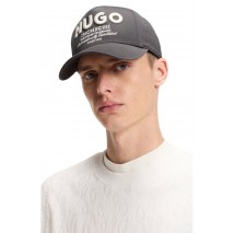 HUGO BOSS MERK DEGRADE WOVEN CAP ΚΑΠΕΛΟ ΑΝΔΡΙΚΟ DARK GREY