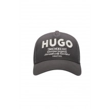 HUGO BOSS MERK DEGRADE WOVEN CAP ΚΑΠΕΛΟ ΑΝΔΡΙΚΟ DARK GREY