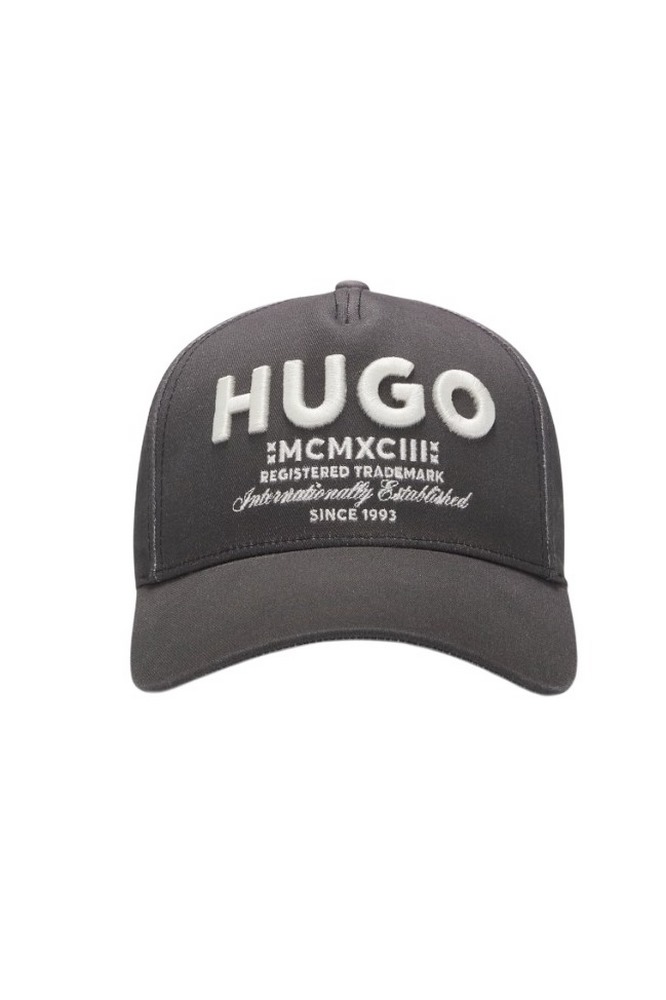 HUGO BOSS MERK DEGRADE WOVEN CAP ΚΑΠΕΛΟ ΑΝΔΡΙΚΟ DARK GREY