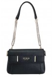 GUESS ANADELA CONVERTIBLE XBODY FLAP ΤΣΑΝΤΑ ΓΥΝΑΙΚΕΙΑ BLACK